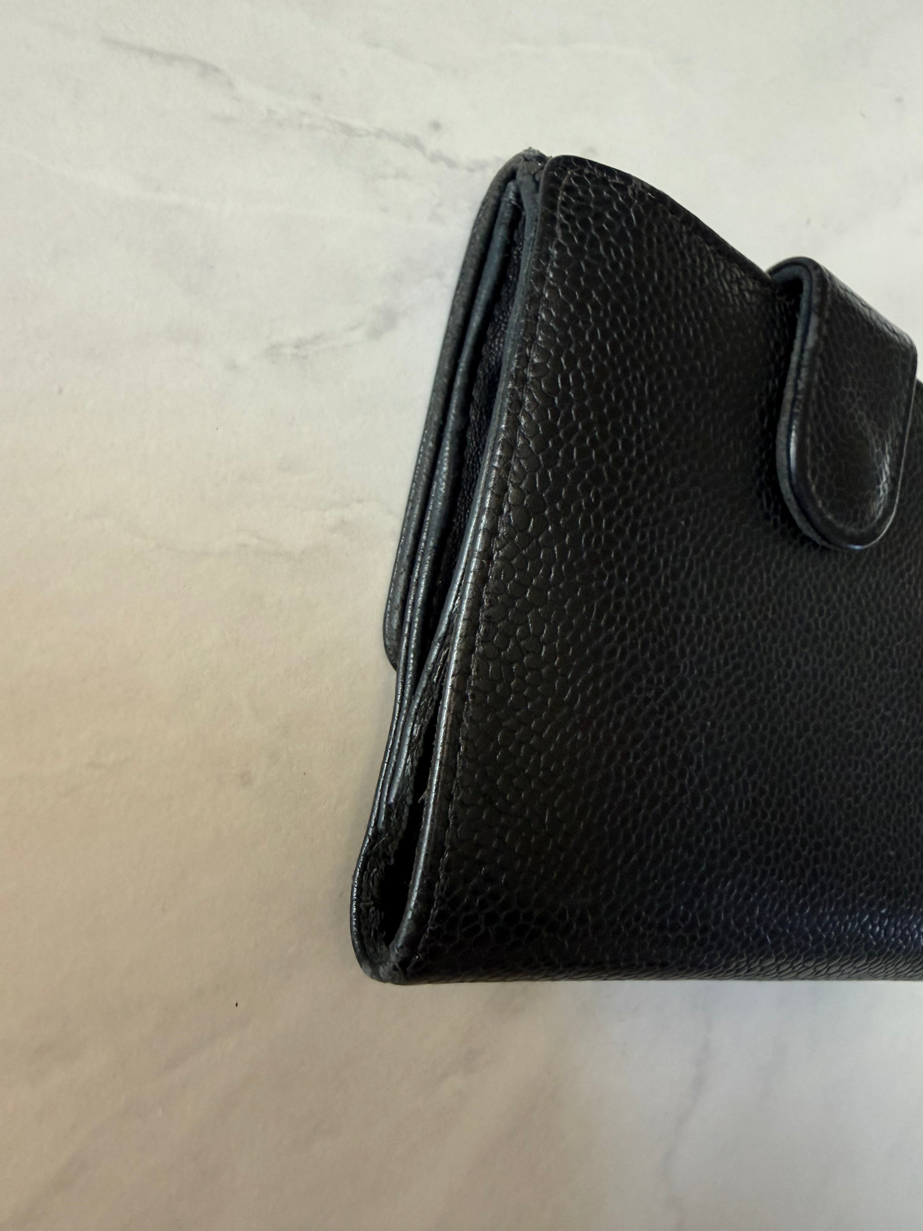 Preloved Chanel Calfskin Bifold Wallet