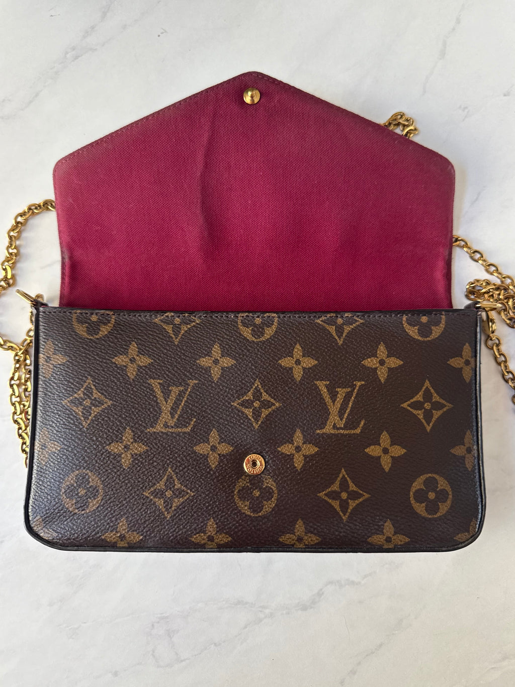 Preloved Louis Vuitton Monogram Felicie