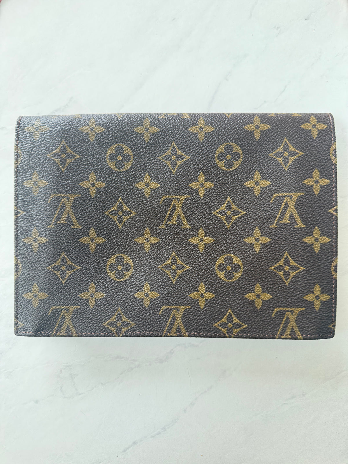 Preloved Louis Vuitton Rabat 23 Clutch w/ Chain