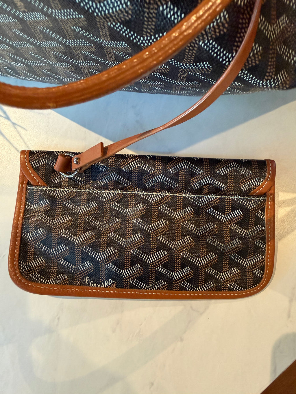 Goyard St. Louis Tote w/ Pouch PM