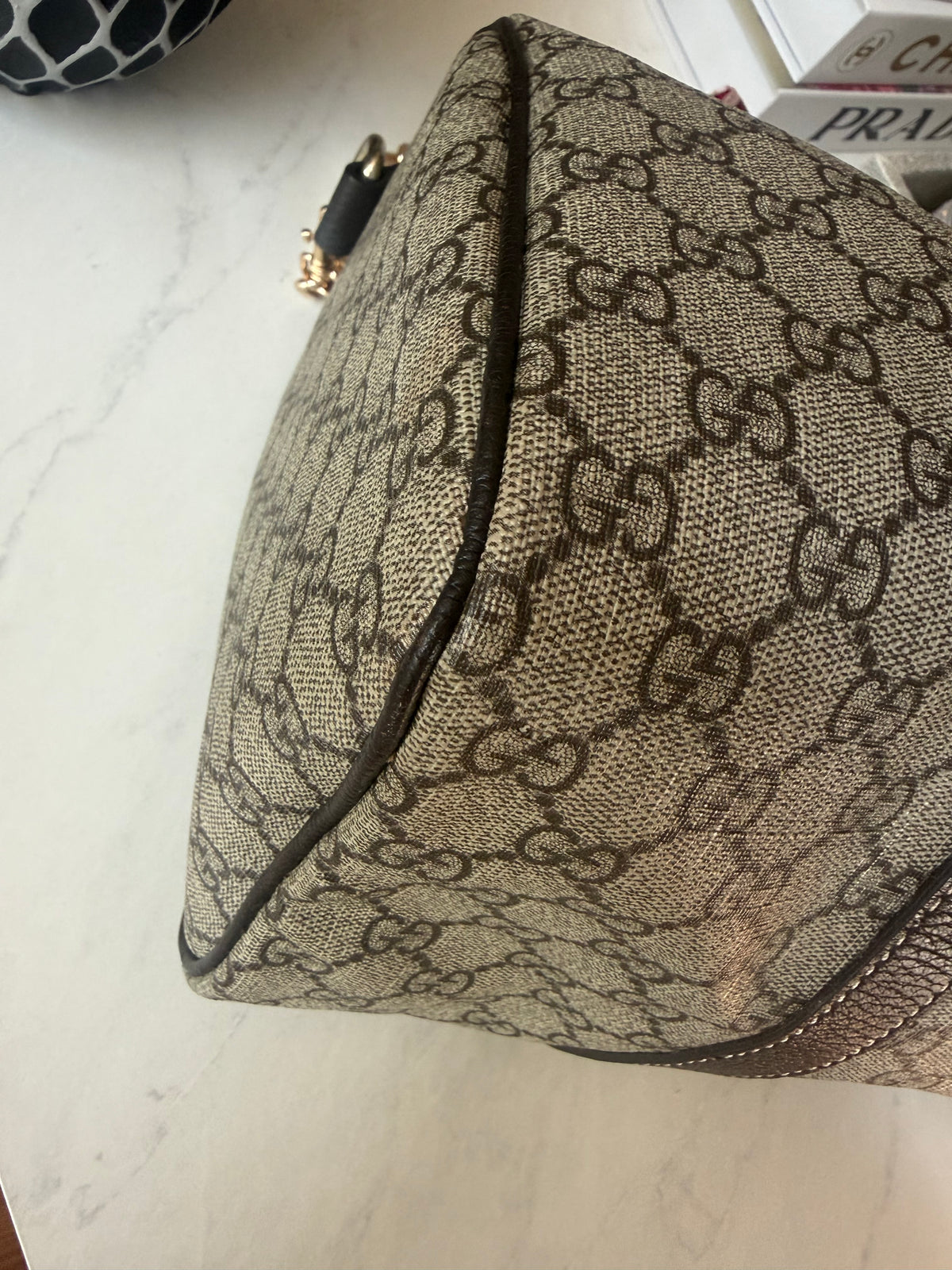Preloved Gucci GG Supreme Joy Boston Bag