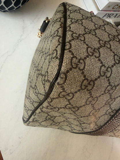 Preloved Gucci GG Supreme Joy Boston Bag
