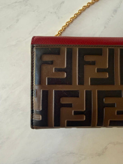 F Is Fendi Leather Wallet On Chain