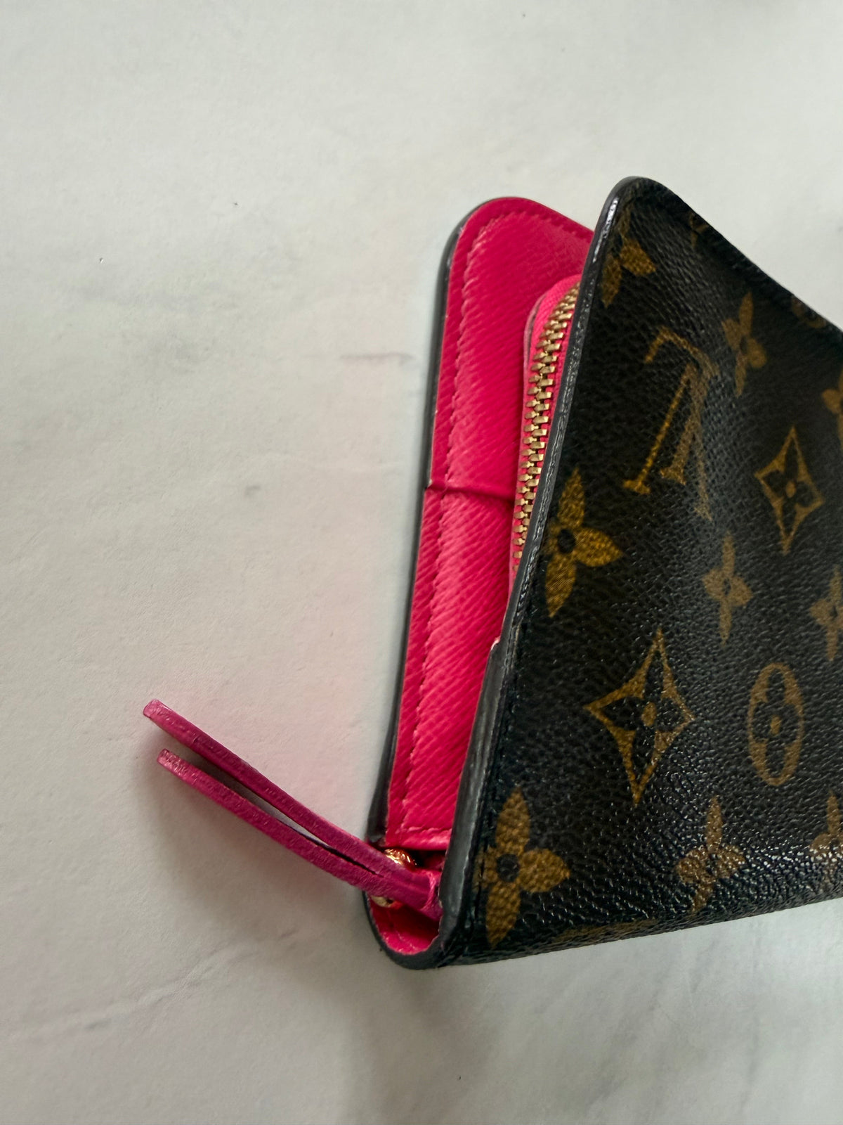 Preloved Louis Vuitton Insolite Rose Pink Wallet