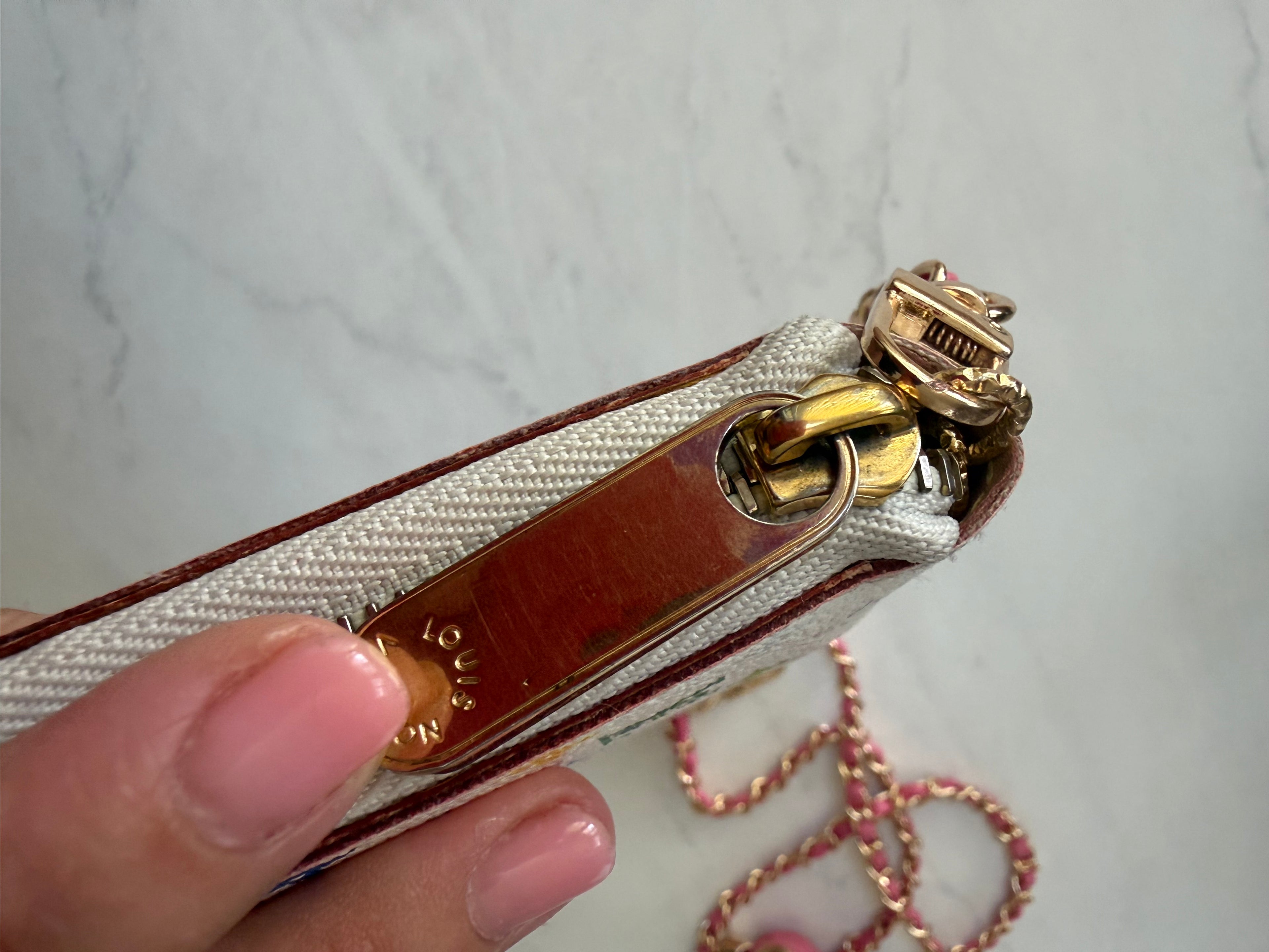 Louis Vuitton Multi Color Wallet On Chain