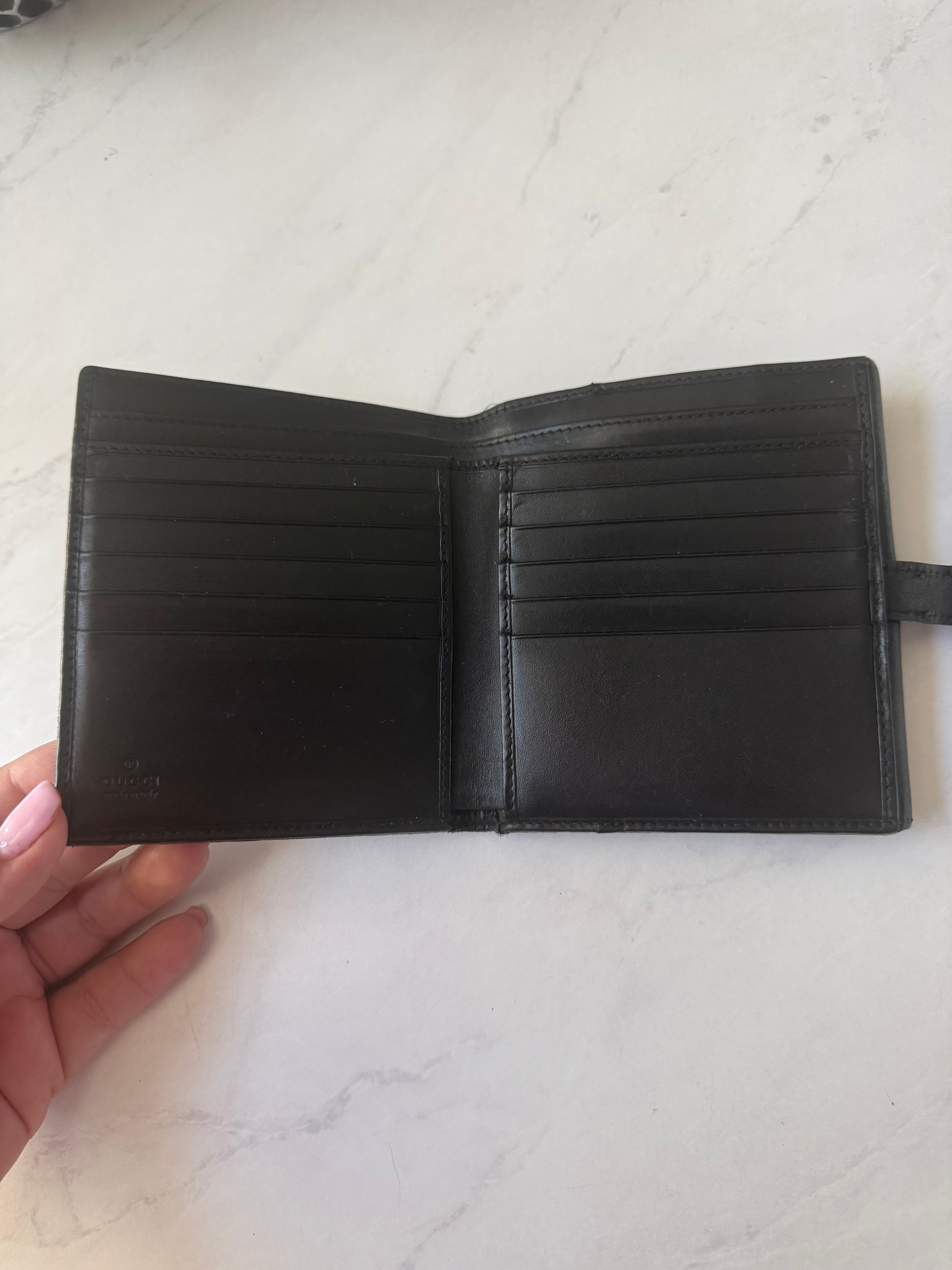 Black Gucci Jackie Wallet