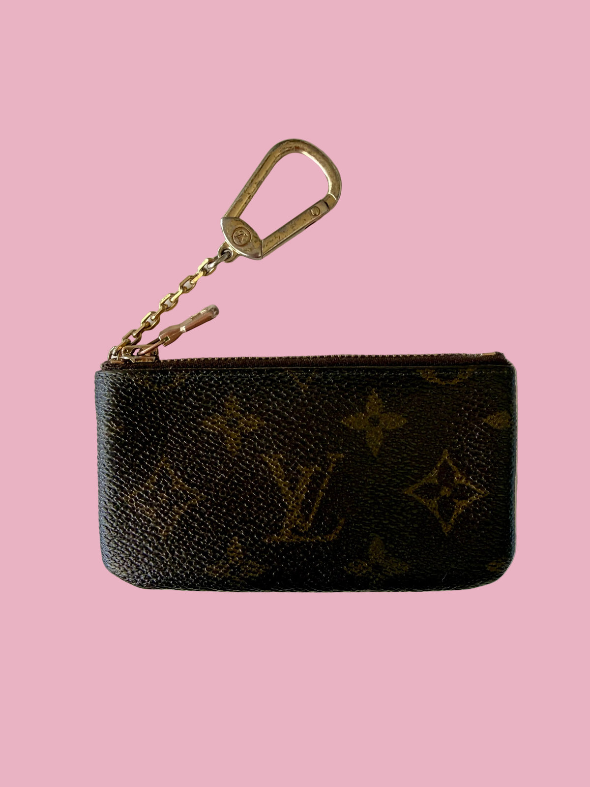 Preloved Louis Vuitton Monogram Cles Key Pouch
