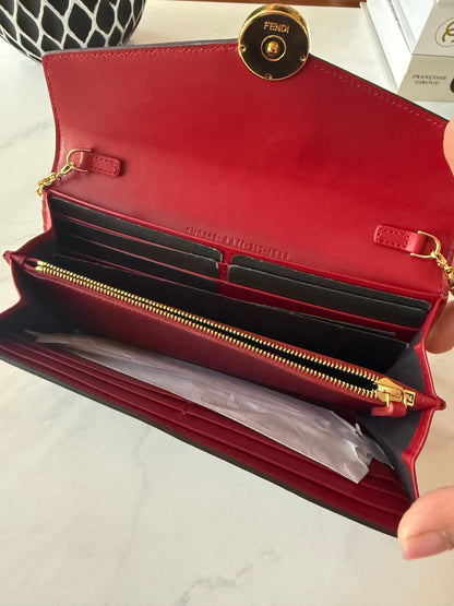 F Is Fendi Leather Wallet On Chain