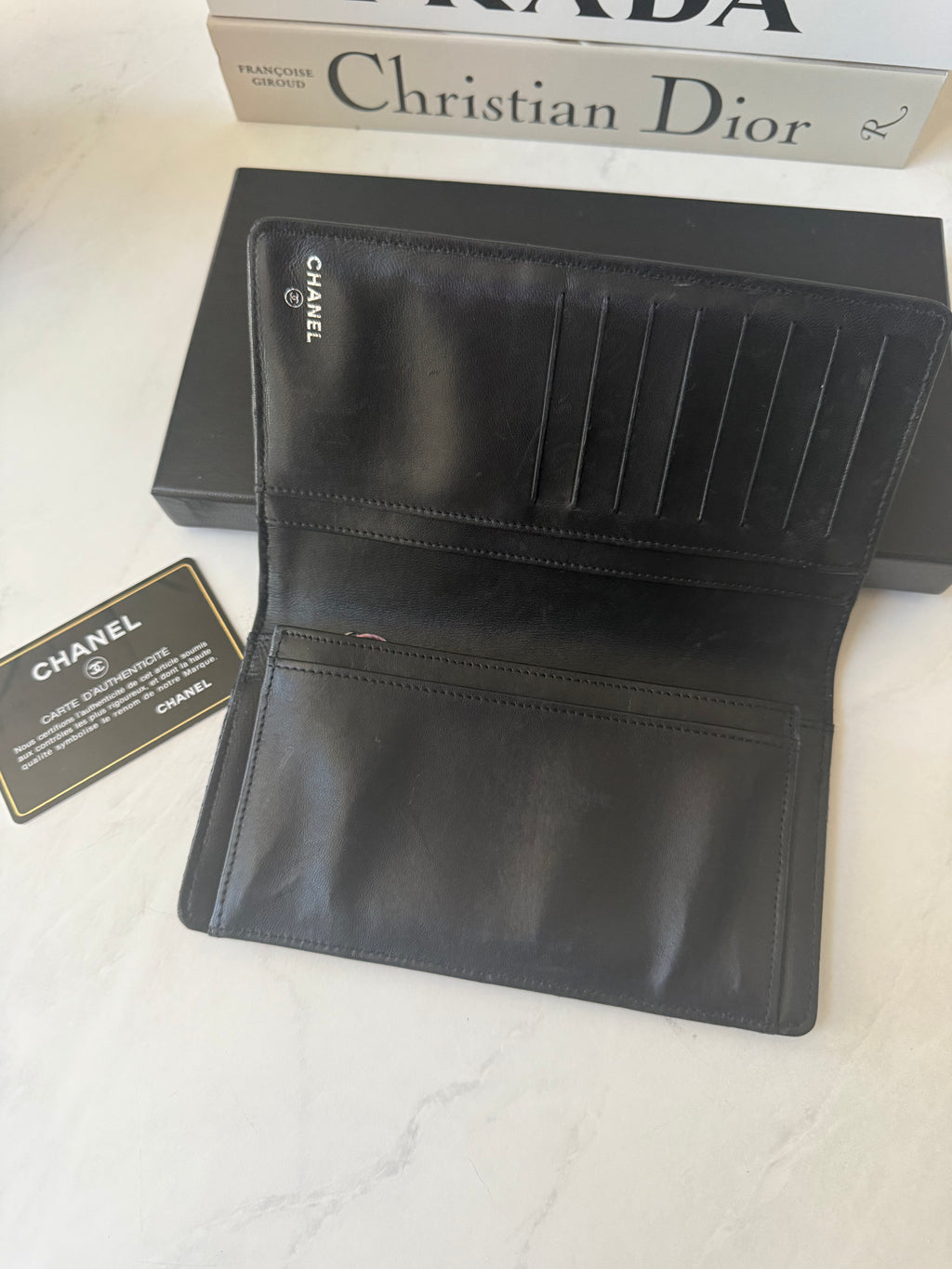 Chanel Perforated Wallet