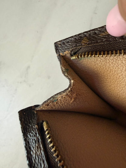 Louis Vuitton Pouch w/ added chain