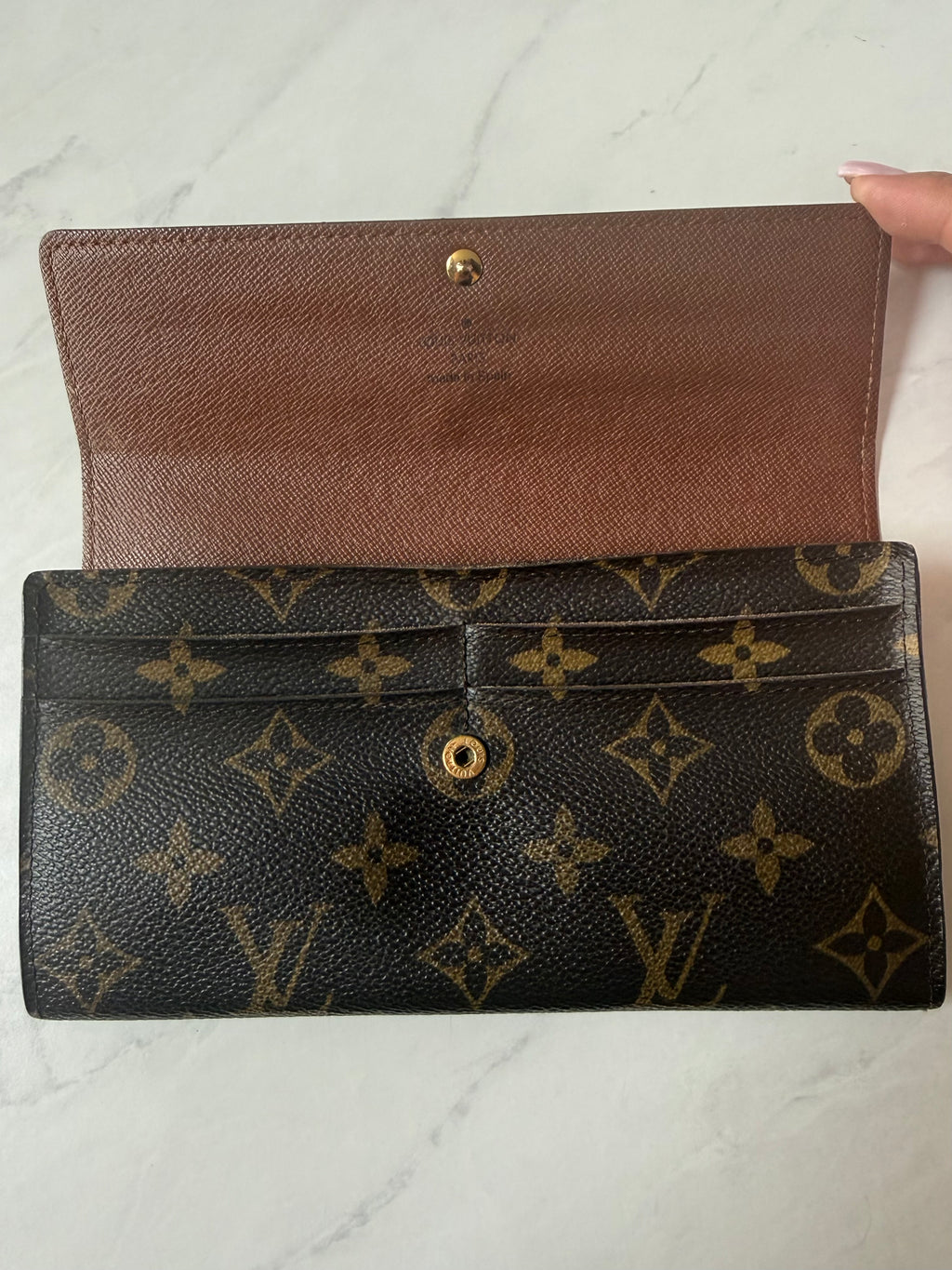 Louis Vuitton Monogram Sarah Wallet