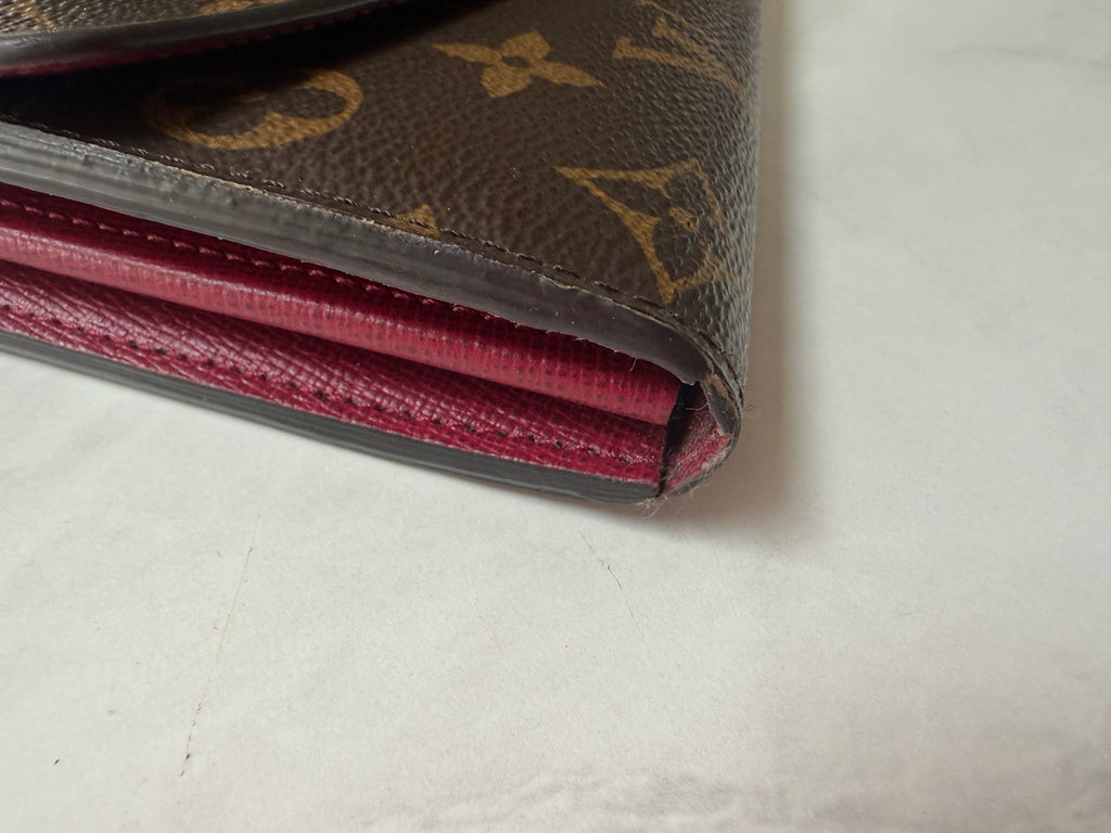Louis Vuitton Sarah Wallet (Fuchsia)