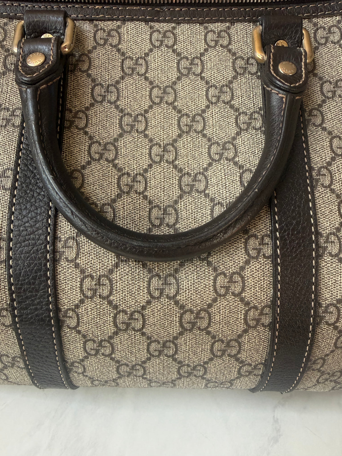 Preloved Gucci GG Supreme Joy Boston Bag