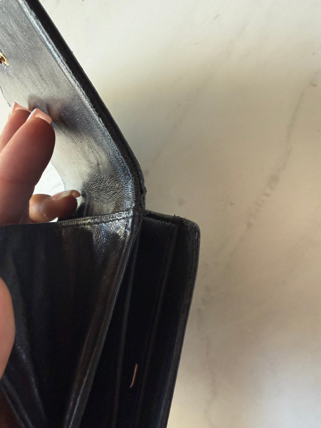Preloved Chanel Calfskin Bifold Wallet
