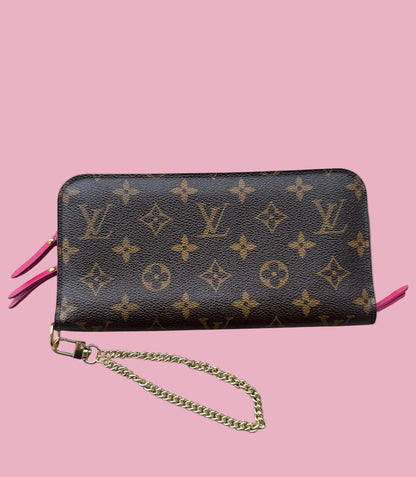Preloved Louis Vuitton Insolite Rose Pink Wallet