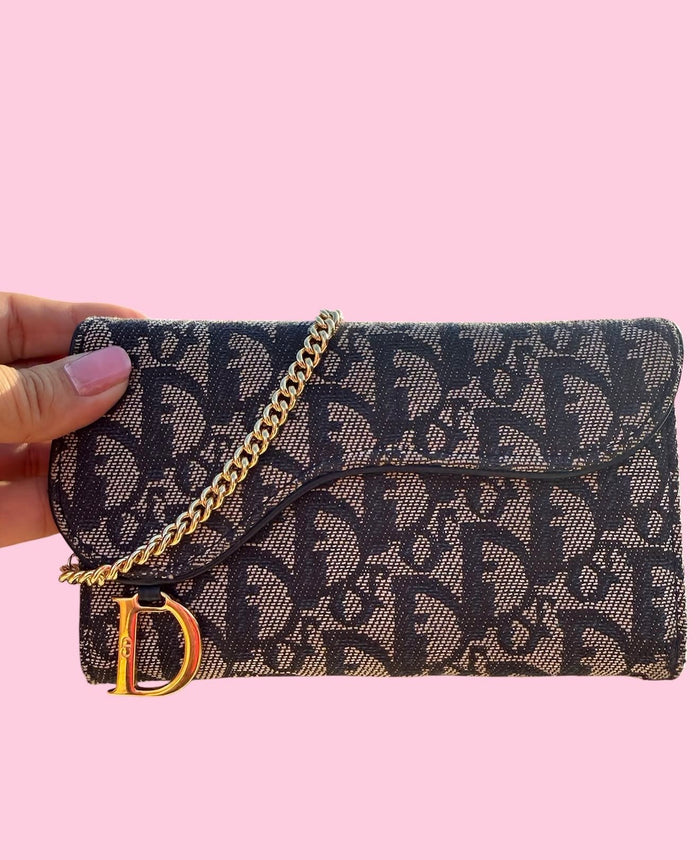 Dior Trotter Saddle Wallet