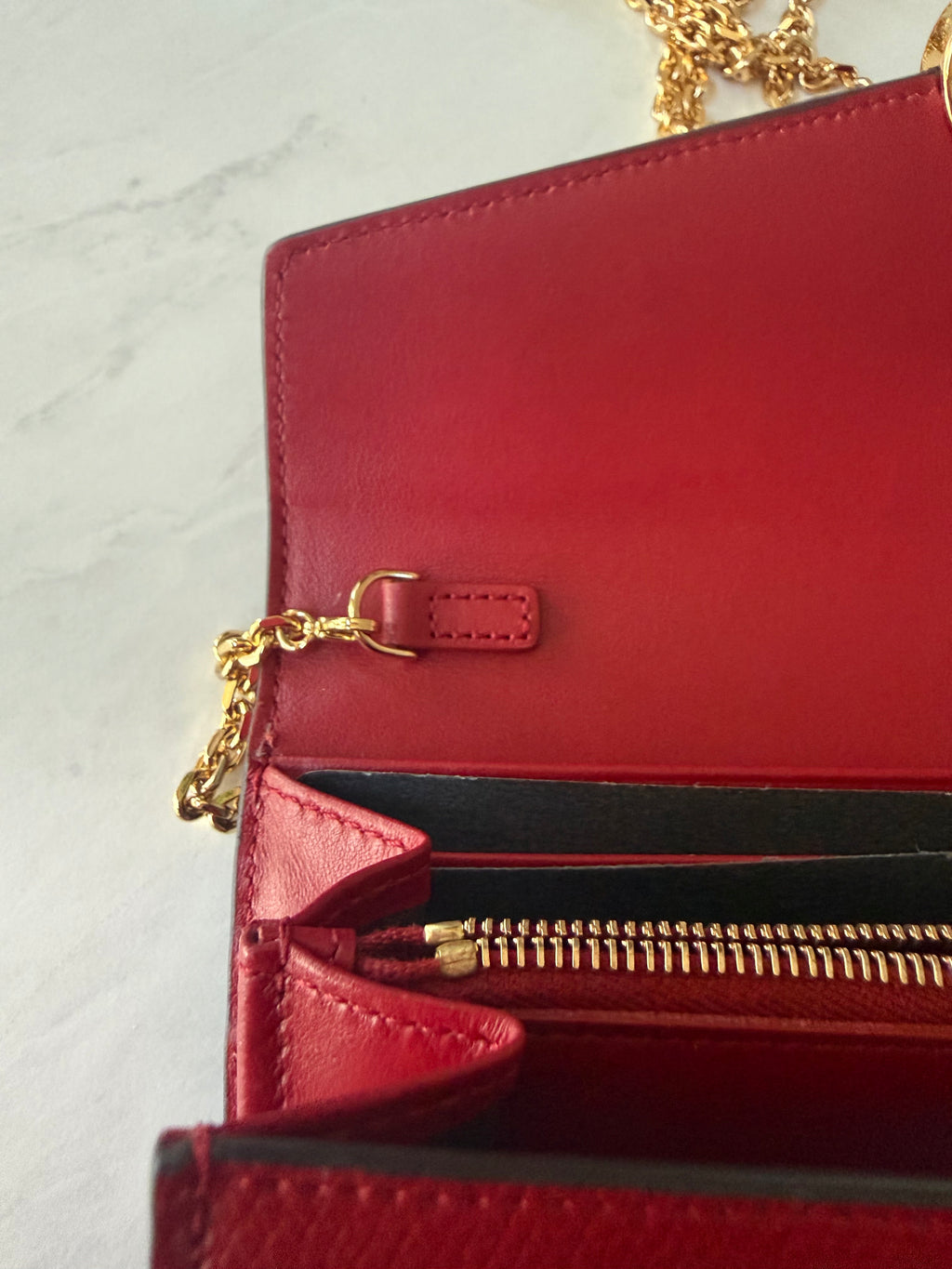 F Is Fendi Leather Wallet On Chain