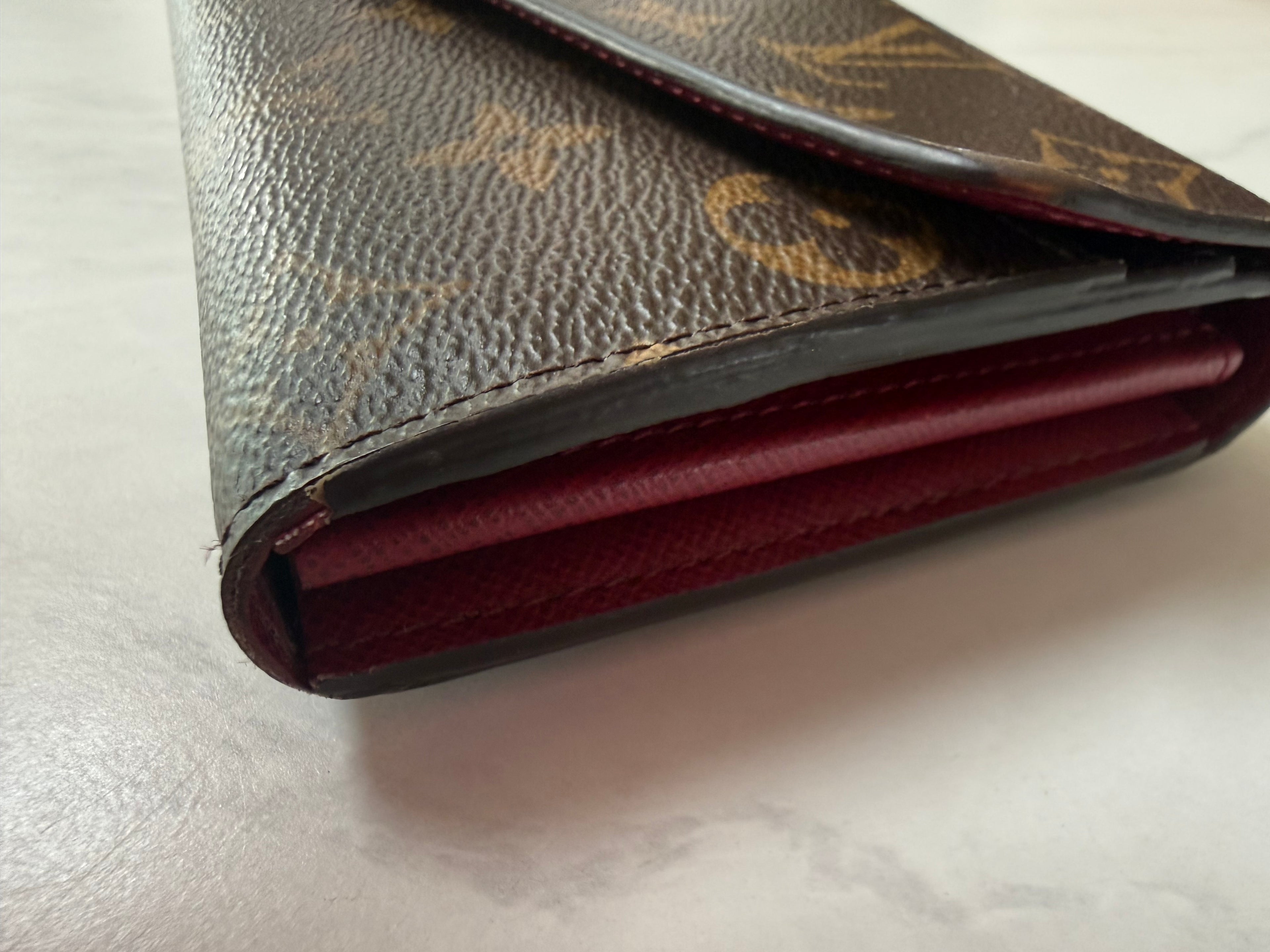Louis Vuitton Sarah Wallet (Fuchsia)