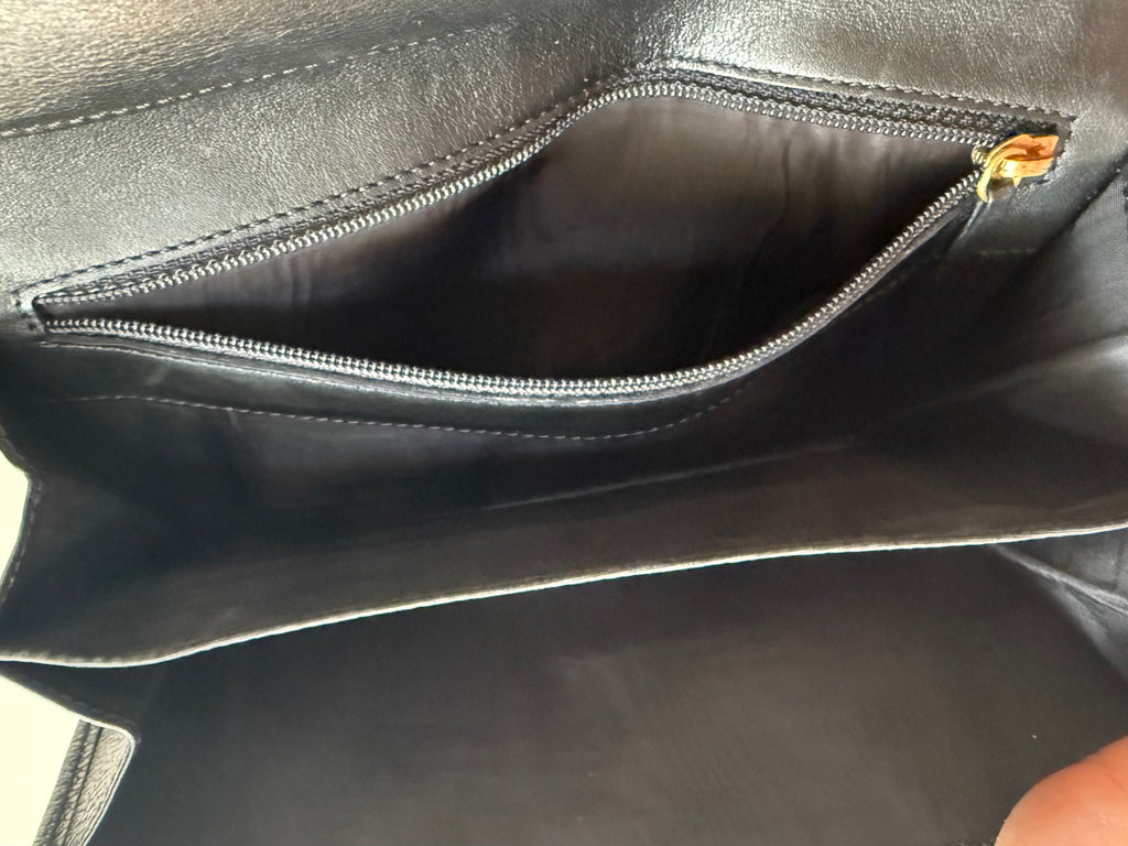 Black Chanel Caviar Clutch