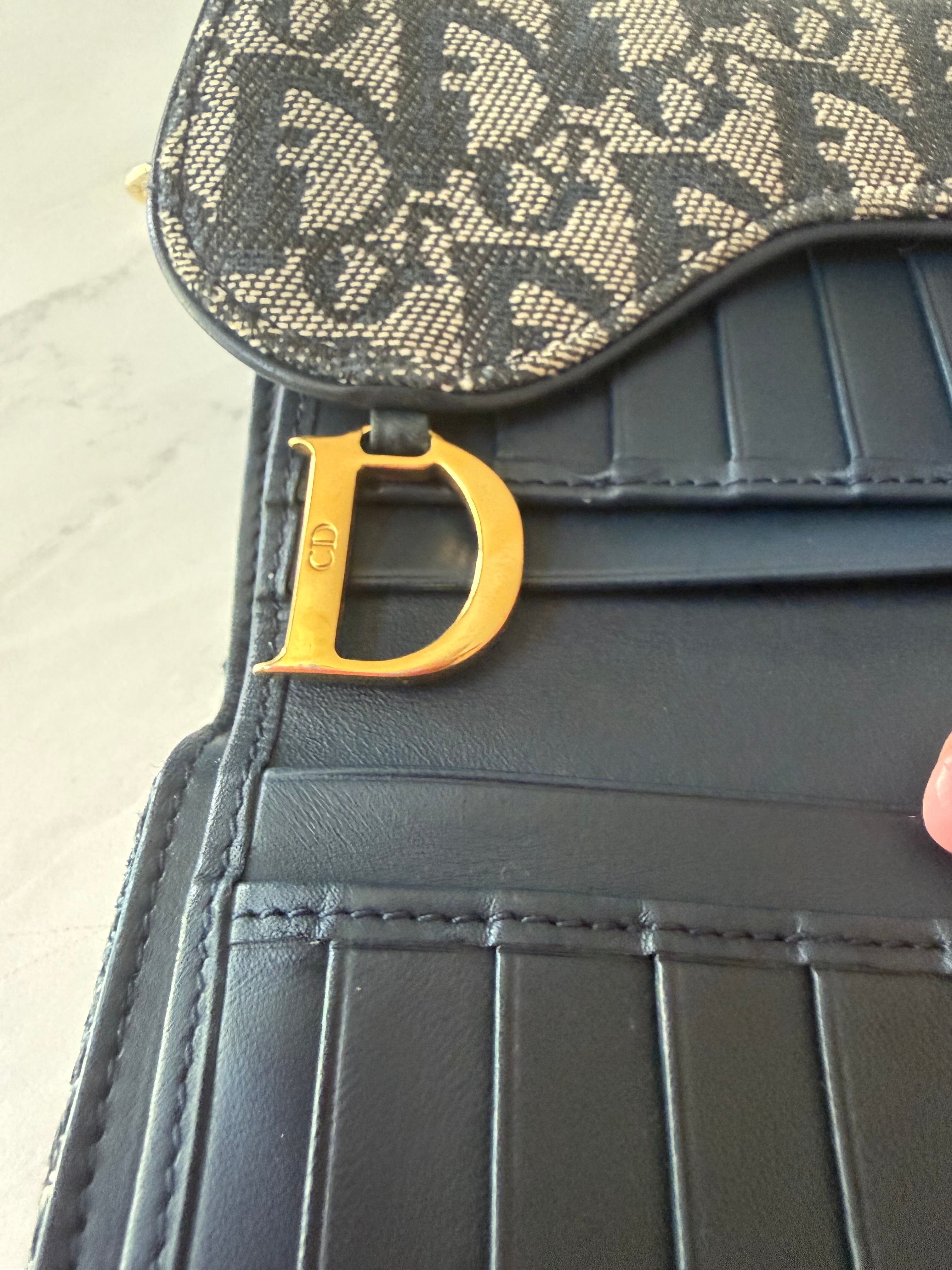 Dior Trotter Saddle Wallet