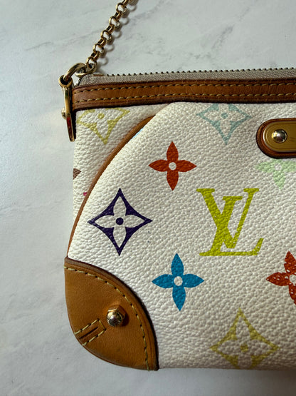 Louis Vuitton Monogram Multicolor Pochette Milla