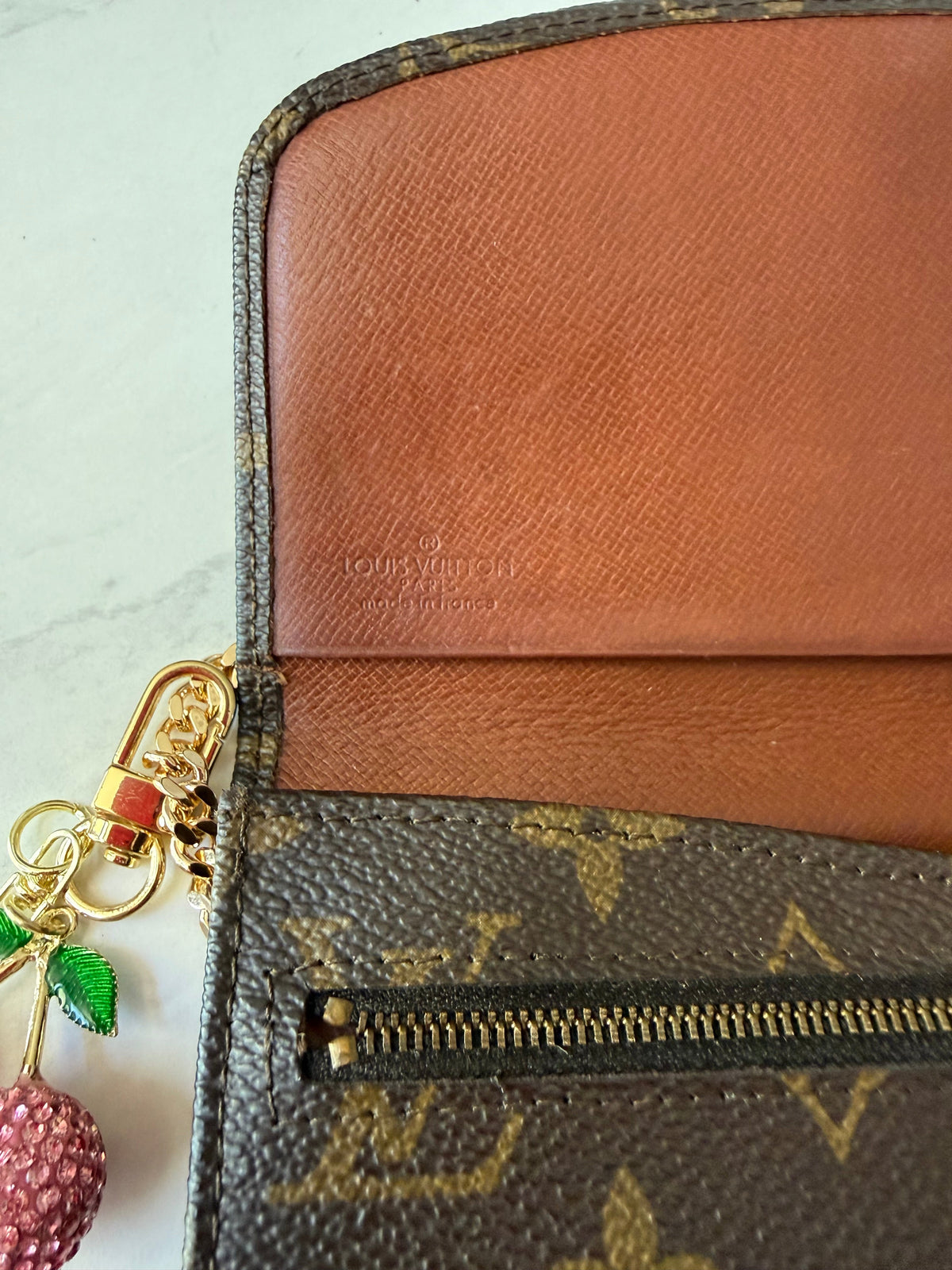 Preloved Louis Vuitton Rabat Clutch w/ Chain