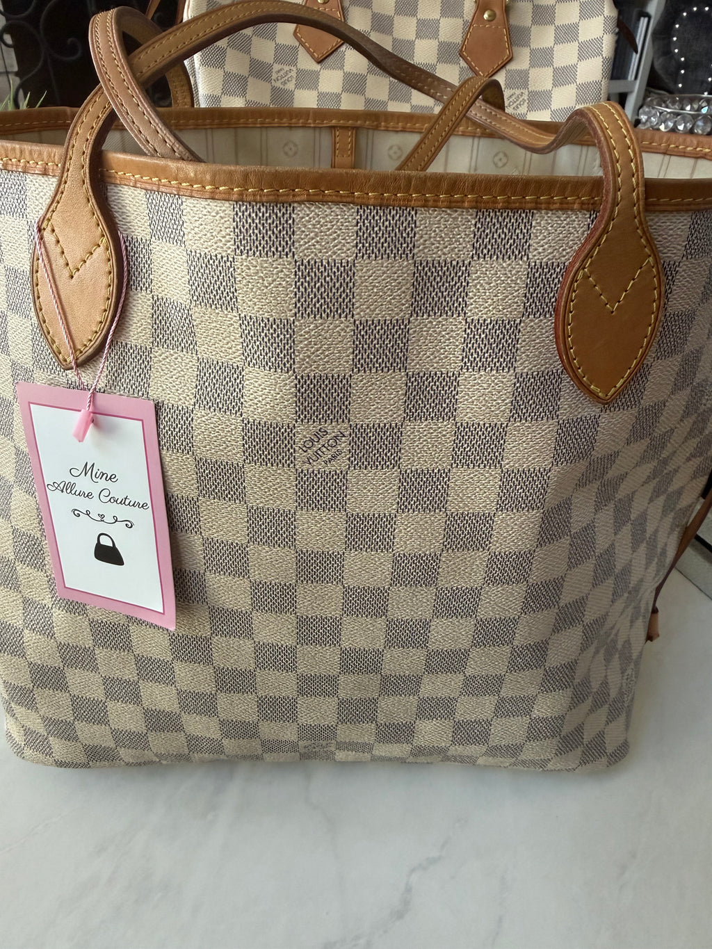 Louis Vuitton Azur Neverfull MM
