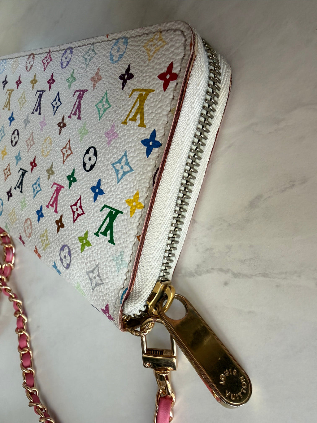Louis Vuitton Multi Color Wallet On Chain