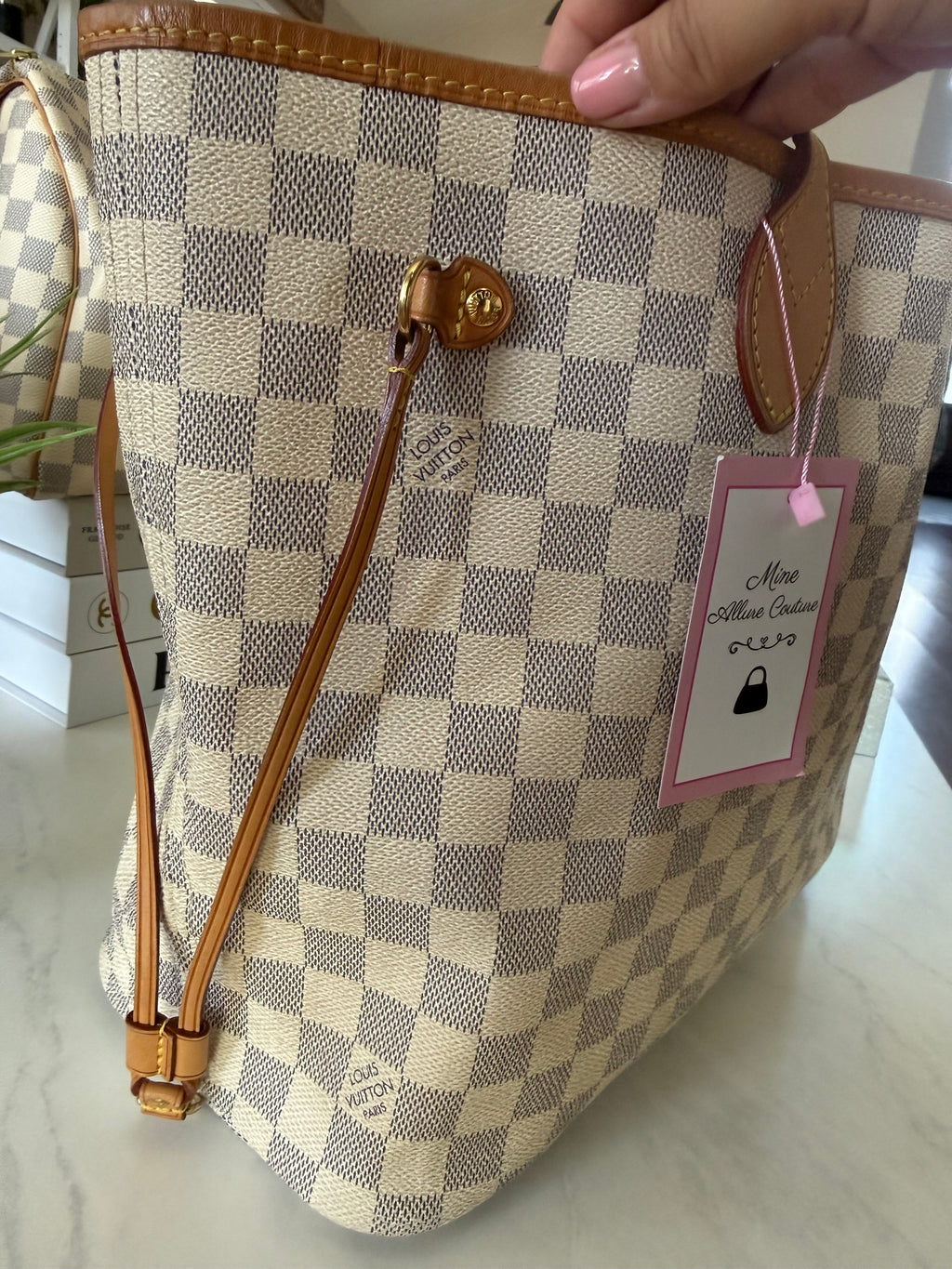 Louis Vuitton Azur Neverfull MM