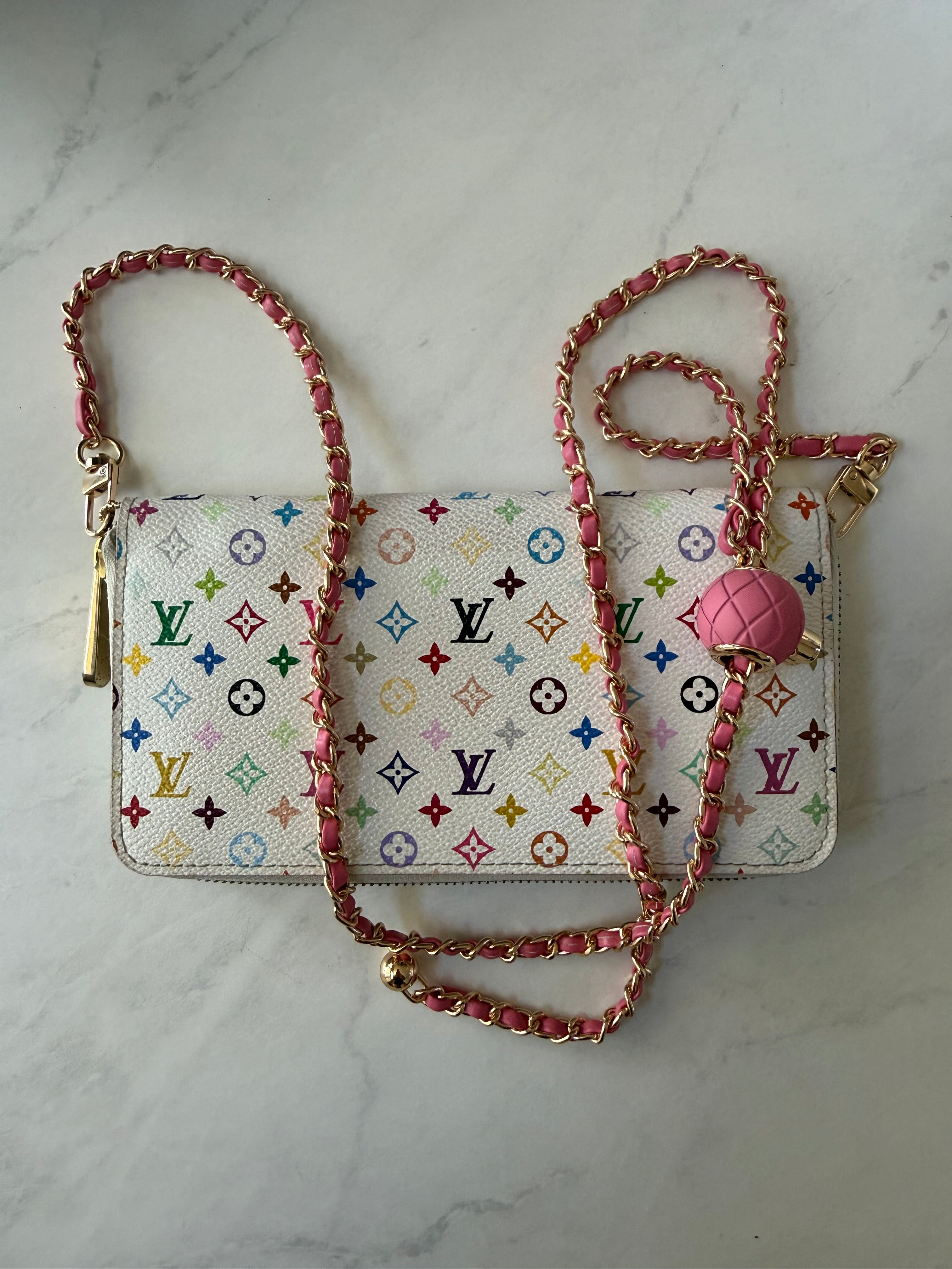 Louis Vuitton Multi Color Wallet On Chain
