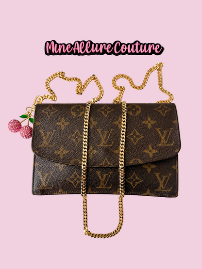 Preloved Louis Vuitton Rabat Clutch w/ Chain
