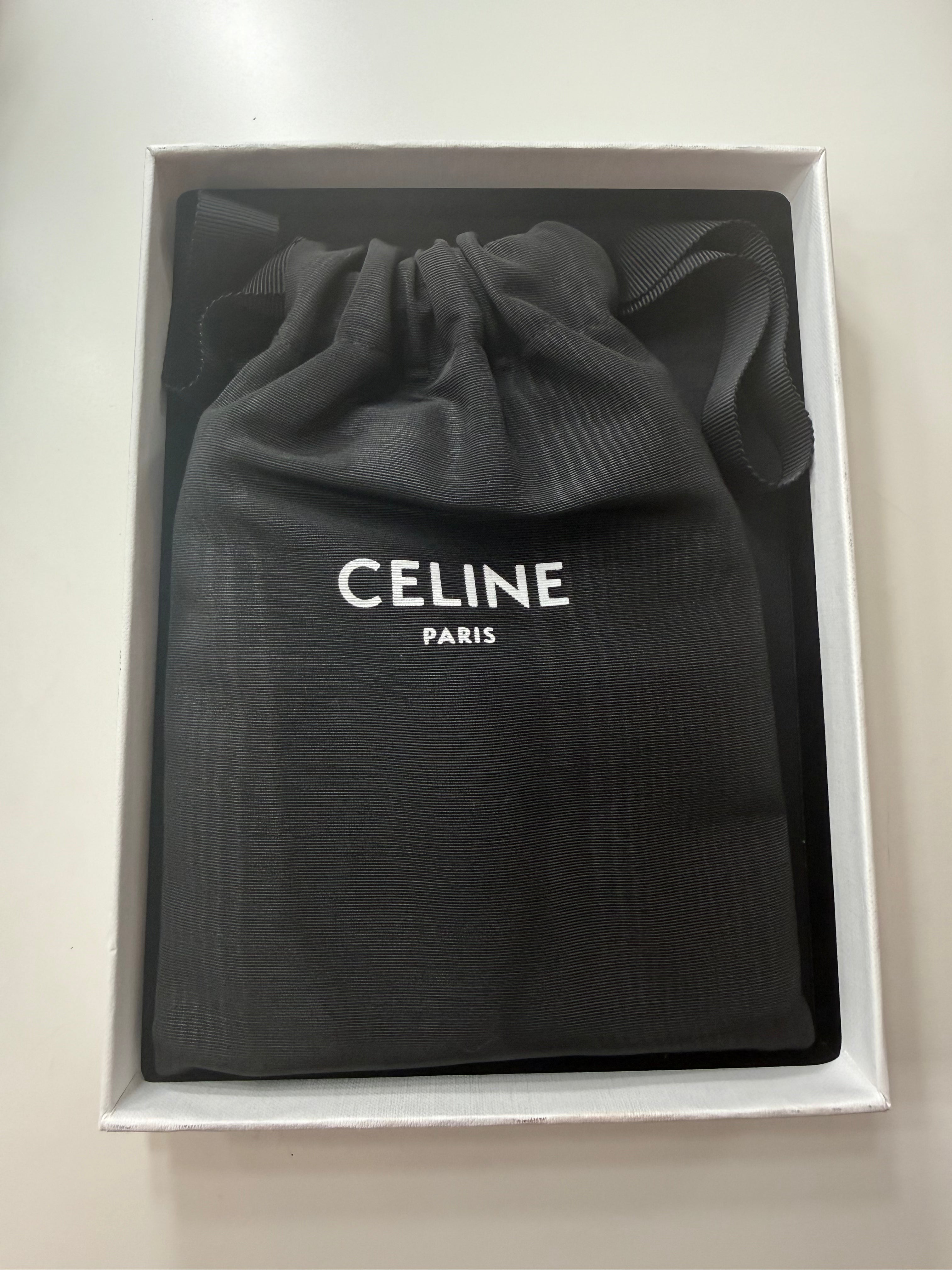 Full set Gray Grained Calfskin Large Multifunction Strap Wallet