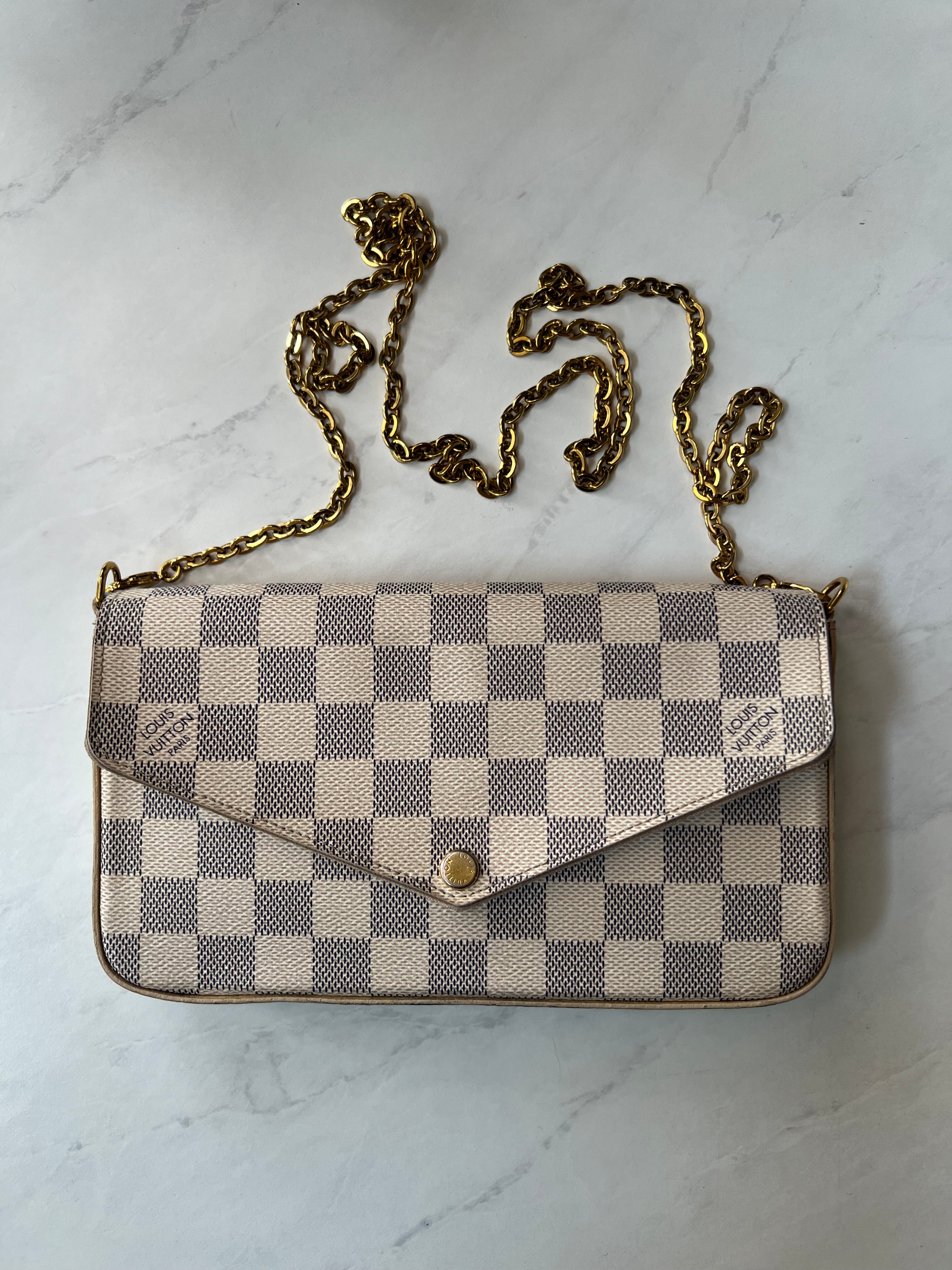 Louis Vuitton Azur Felicie Pochette