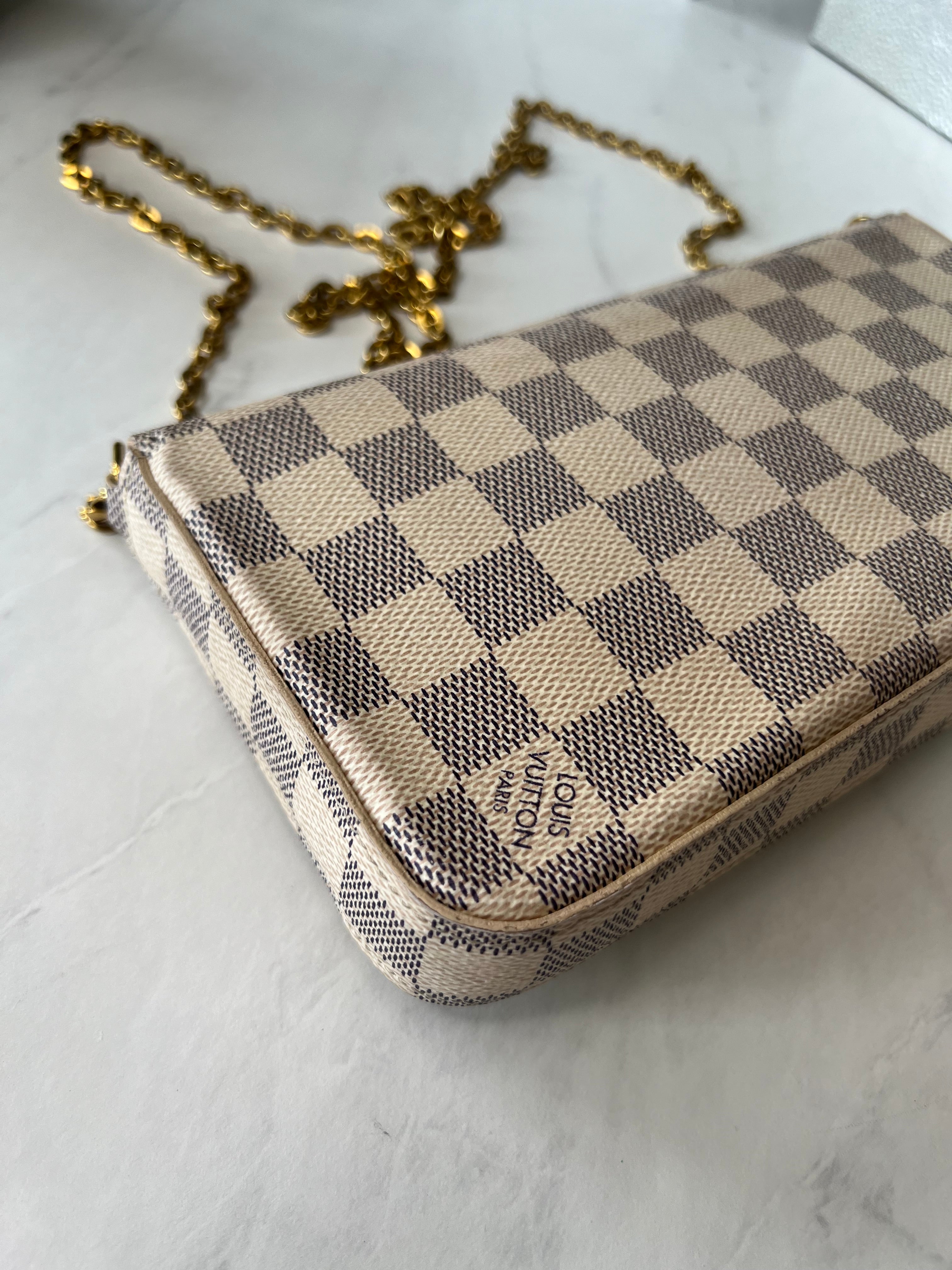 Louis Vuitton Azur Felicie Pochette