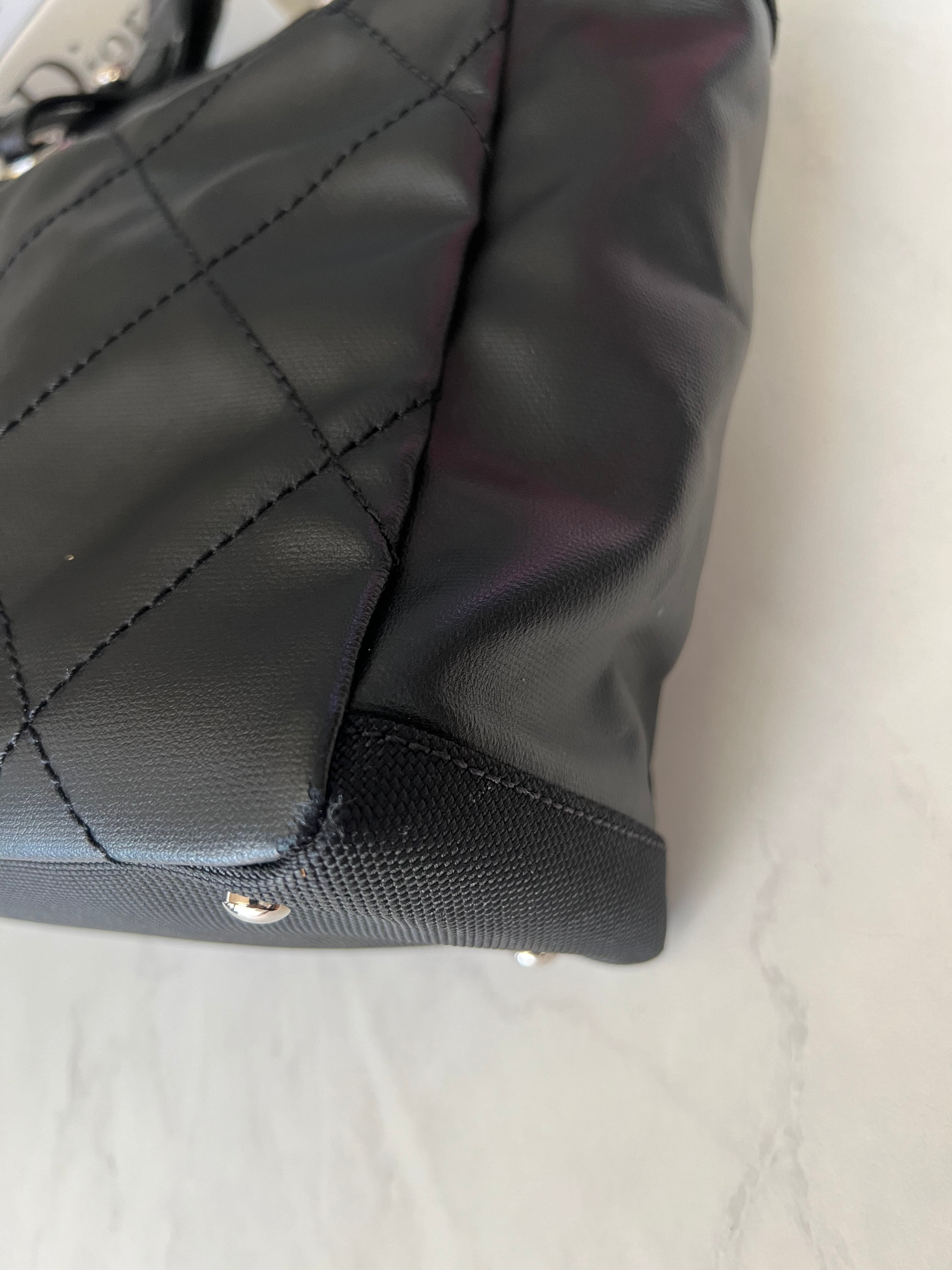 Black Chanel Biarritz PM Tote