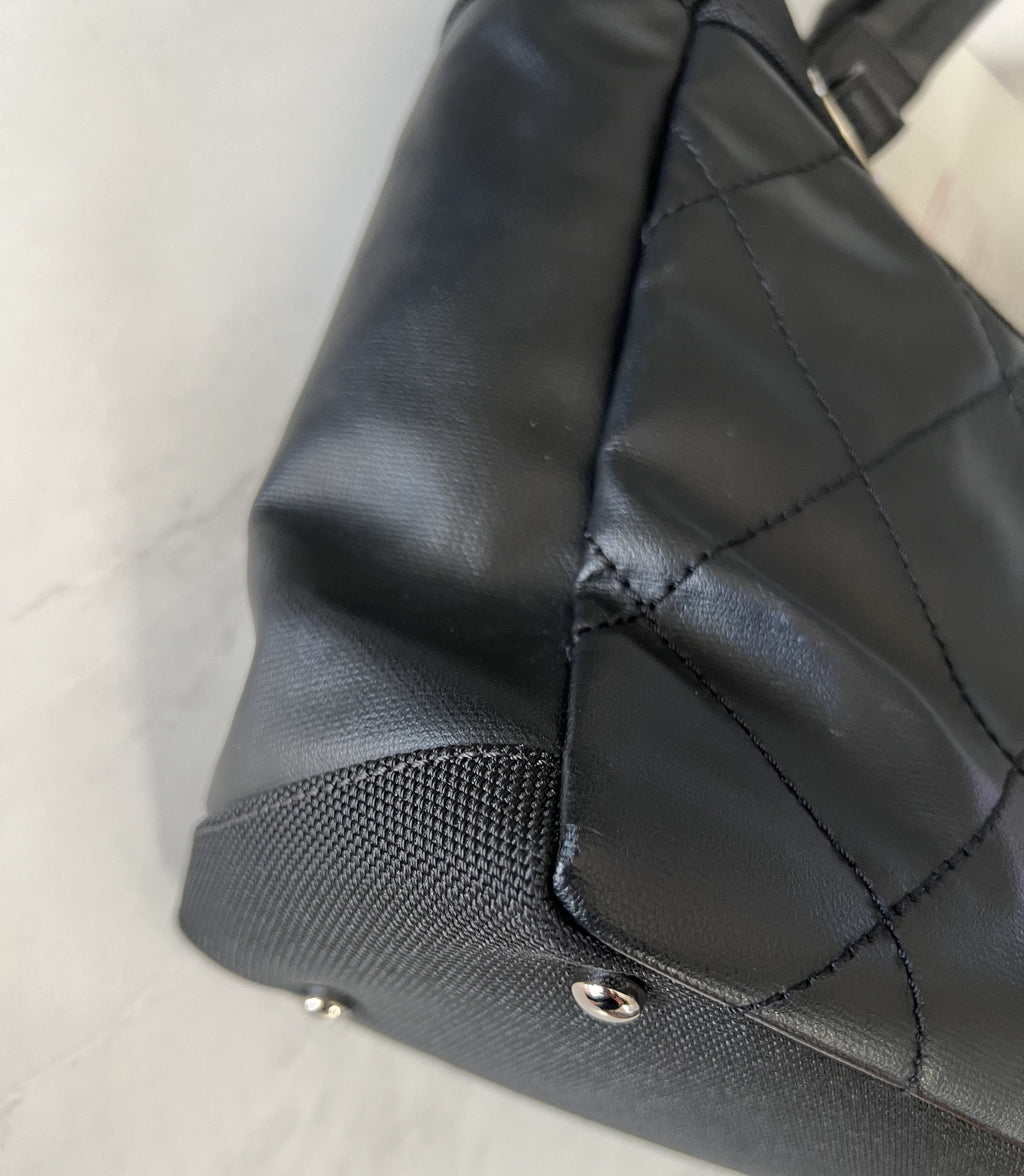 Black Chanel Biarritz PM Tote