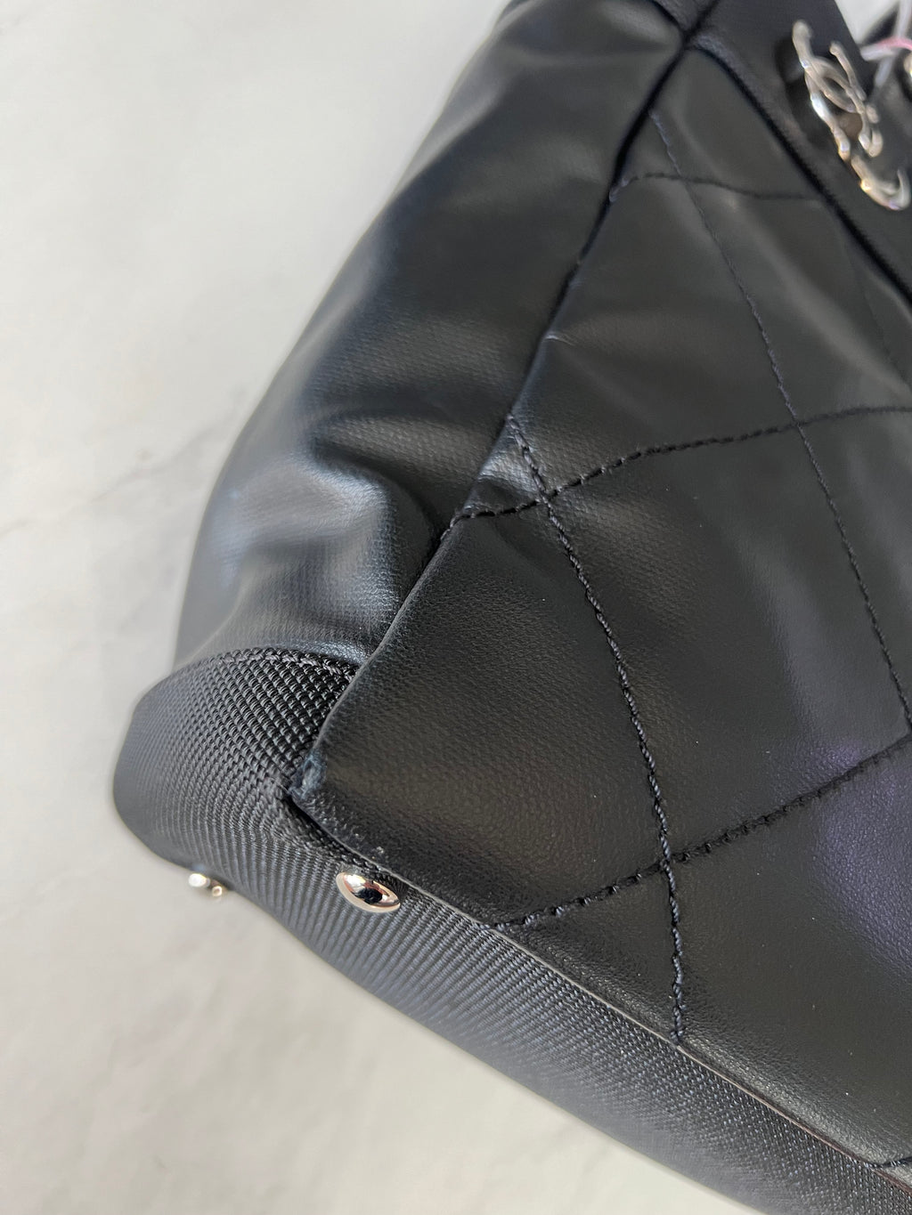 Black Chanel Biarritz PM Tote