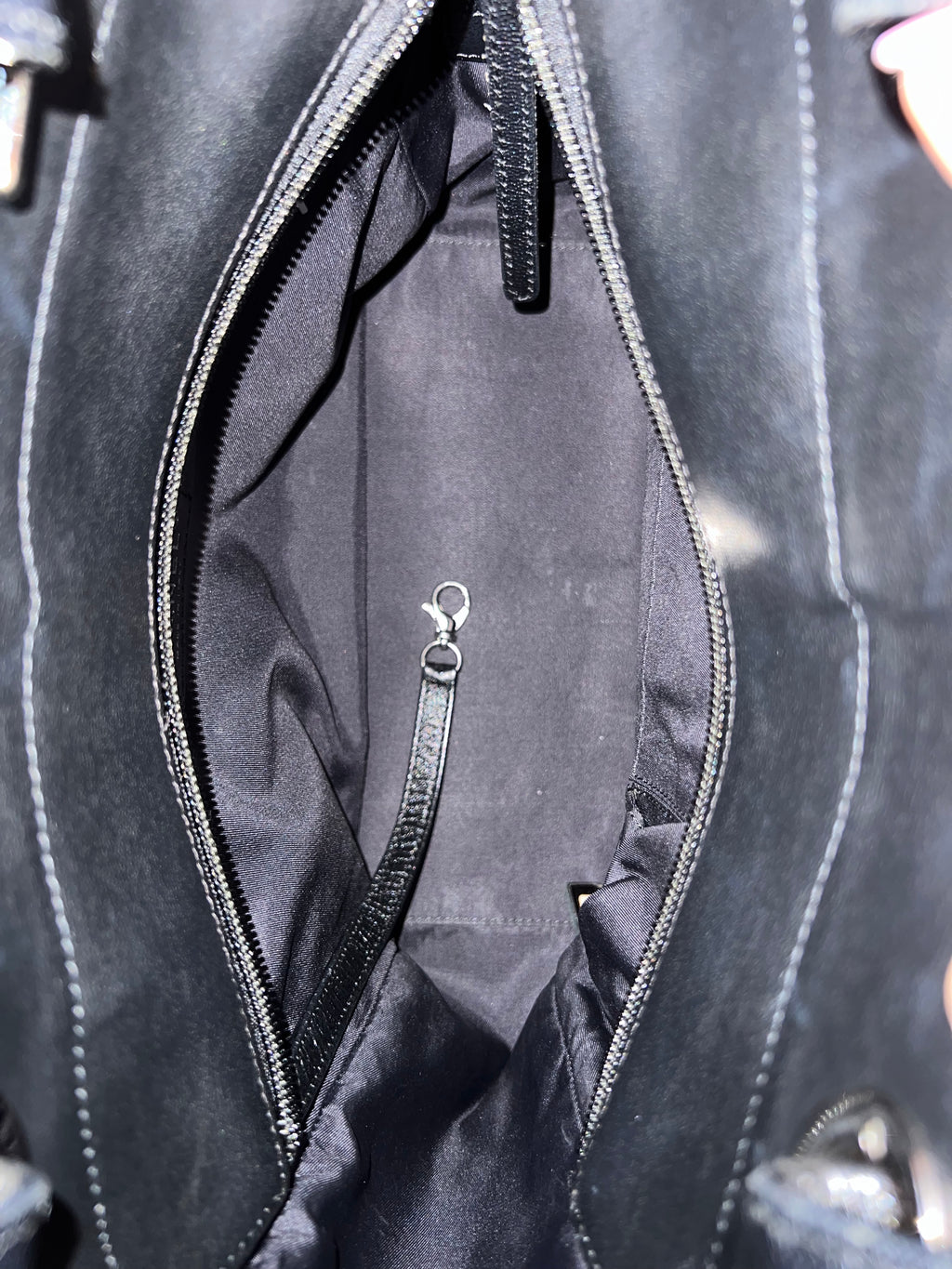 Black Chanel Biarritz PM Tote