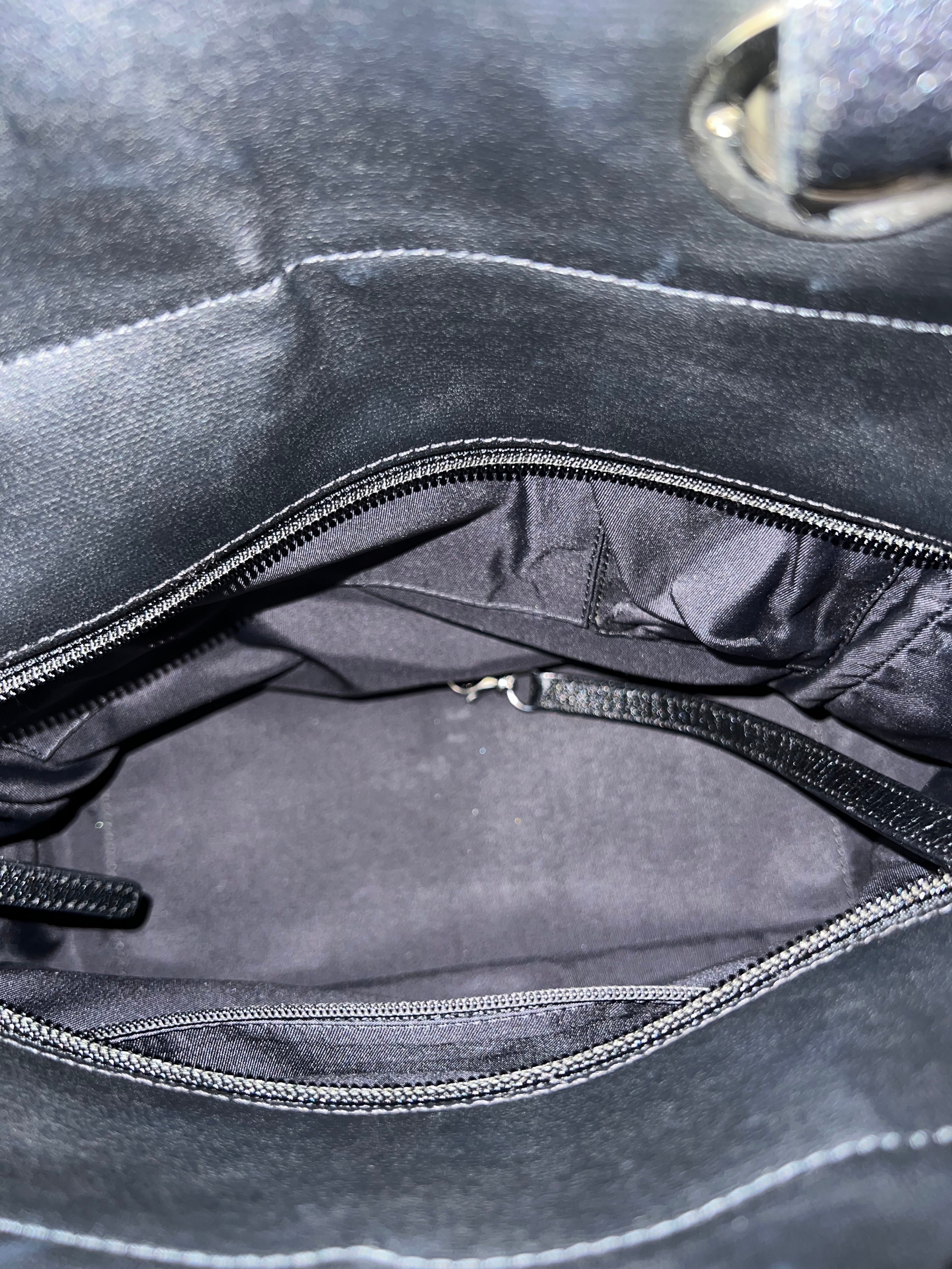 Black Chanel Biarritz PM Tote