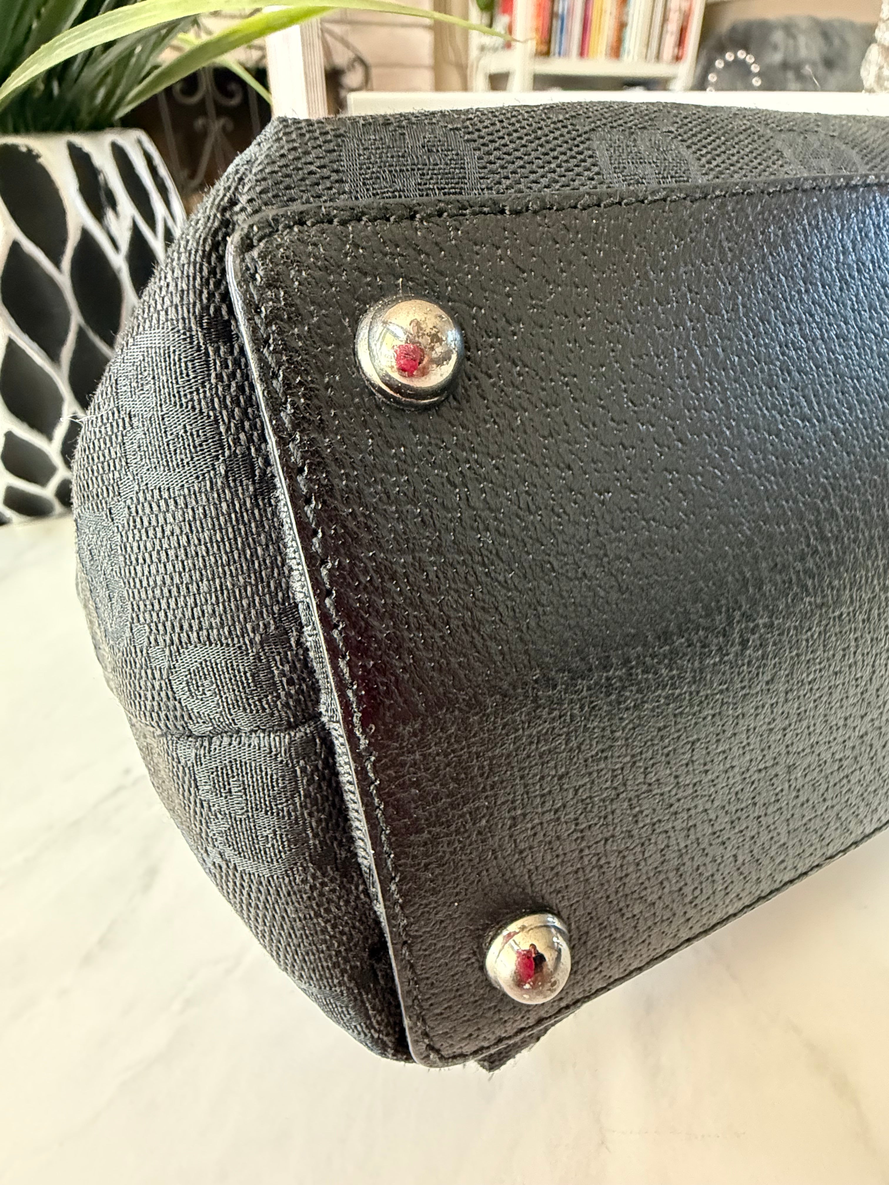 Small Black Gucci Tote