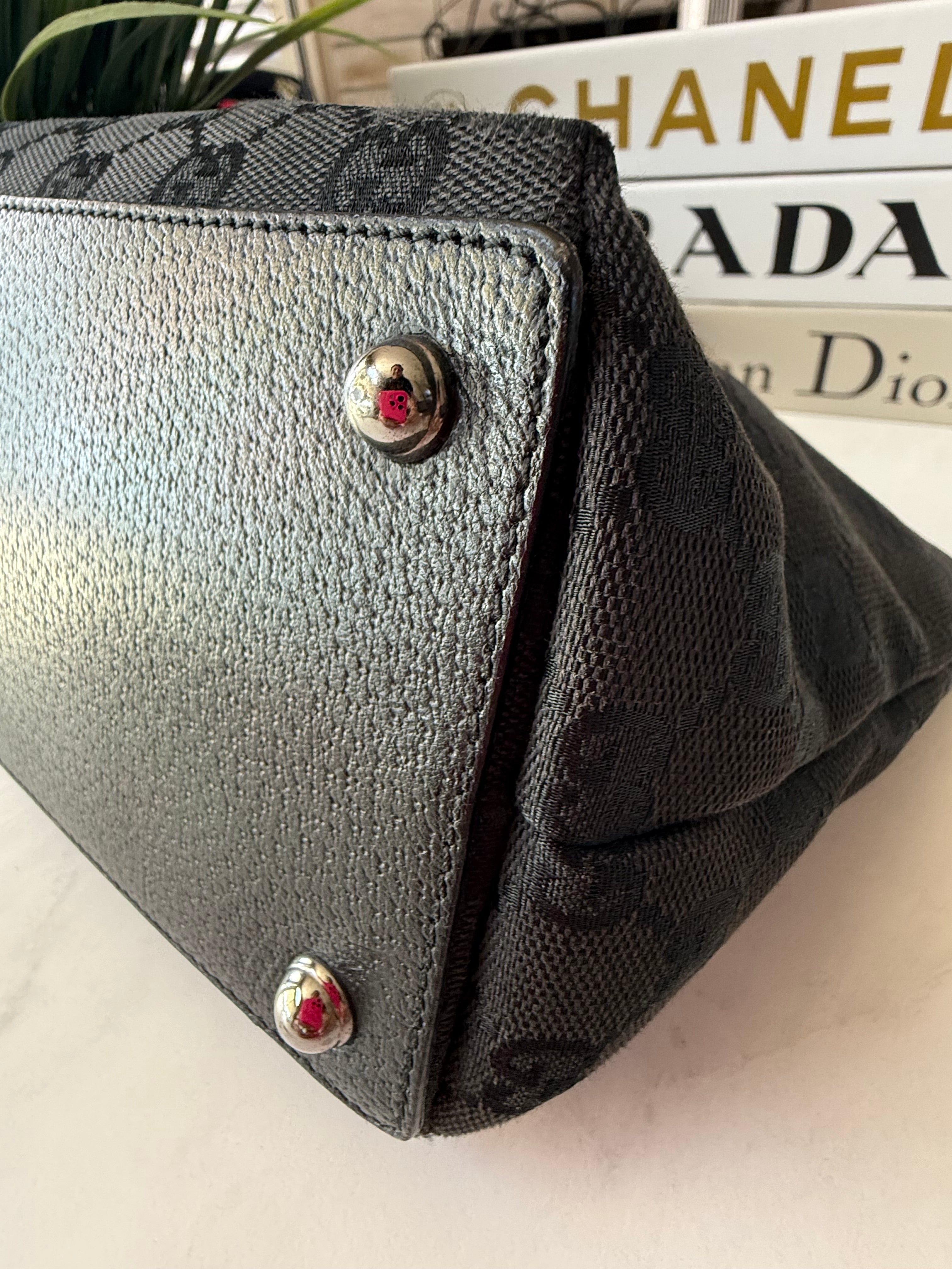 Small Black Gucci Tote