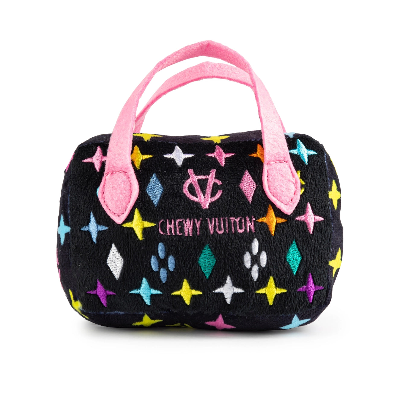 Black Monogram Chewy Vuiton Handbag- Large