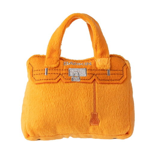 Orange Barkin Dog Toy