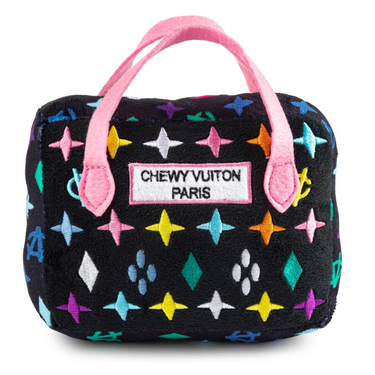 Black Monogram Chewy Vuiton Handbag- Large