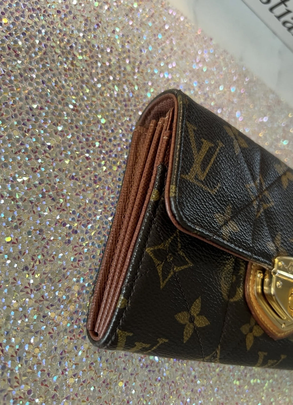 Louis Vuitton Monogram Etoile Sarah Wallet