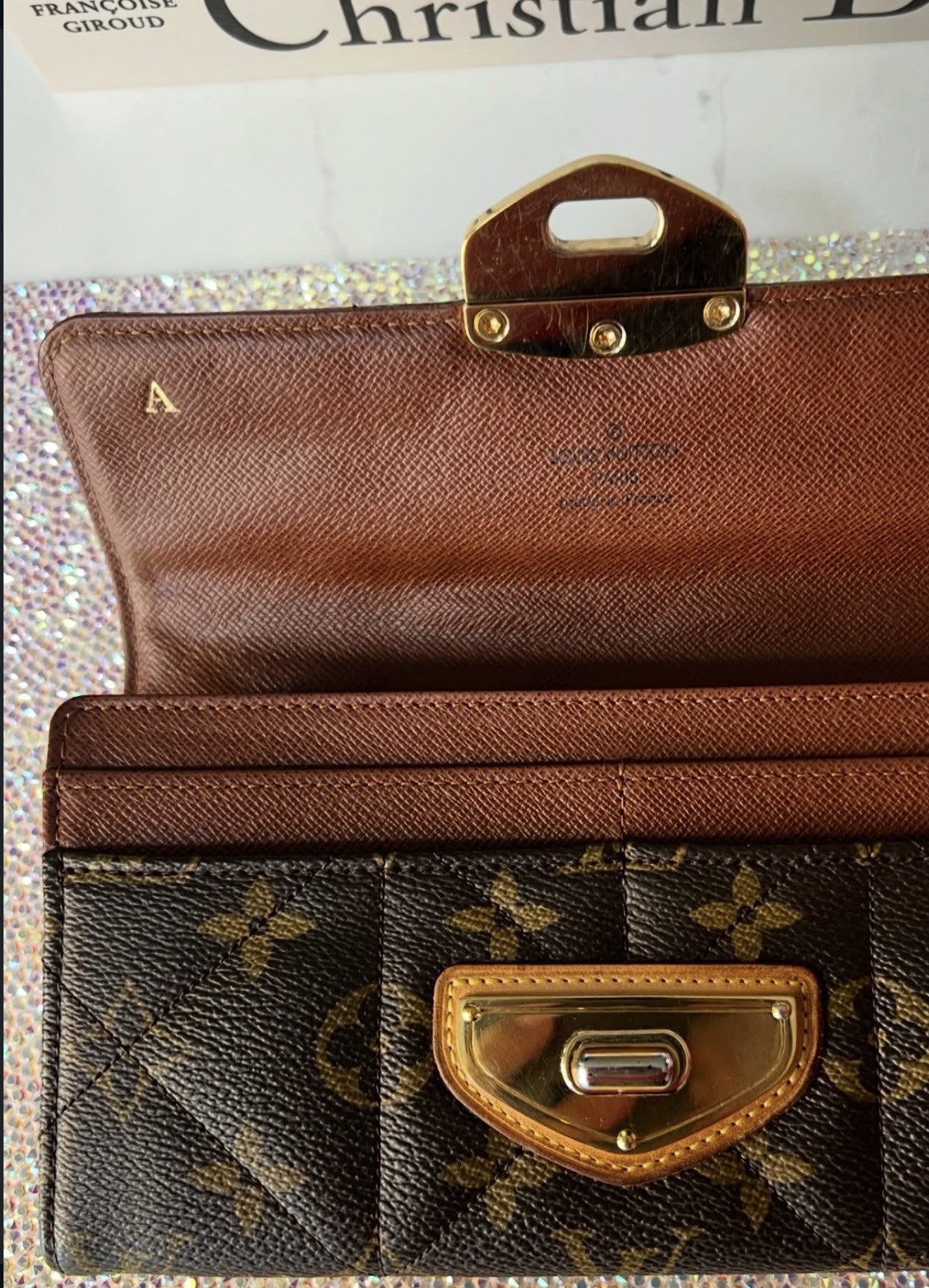 Louis Vuitton Monogram Etoile Sarah Wallet